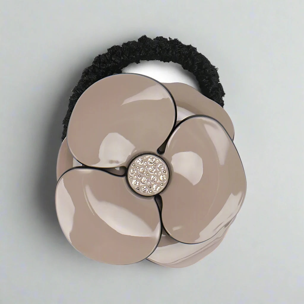 Camellia Flower Hair Elastic