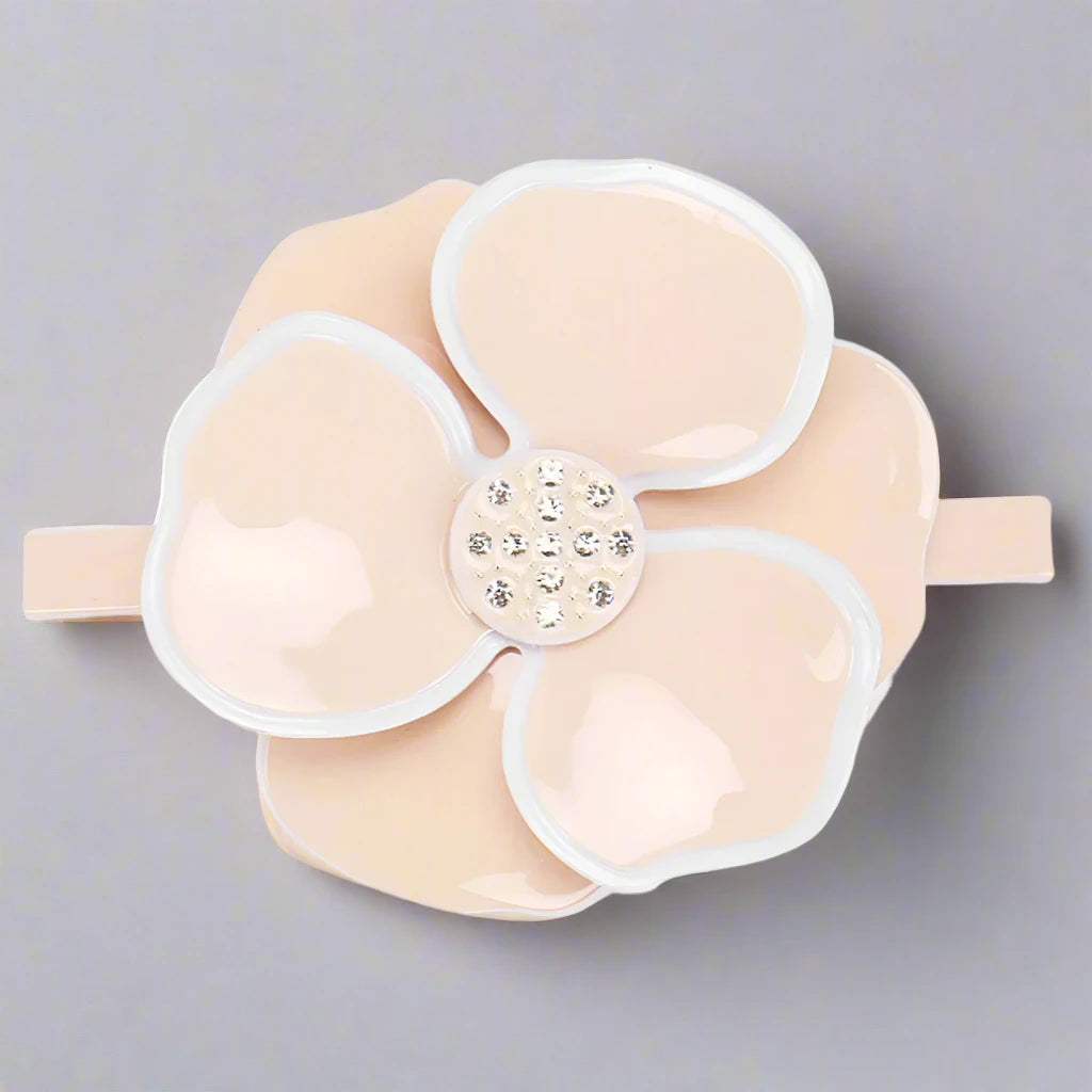 flower hair clip