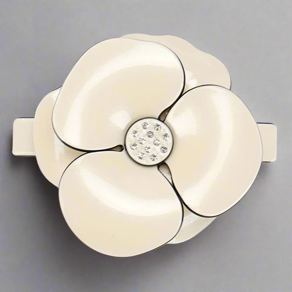 Flower hair clip