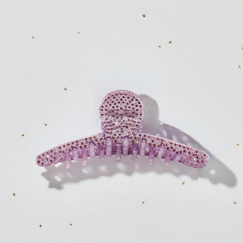 Pavé Perfection Rhinestone Hair Claw